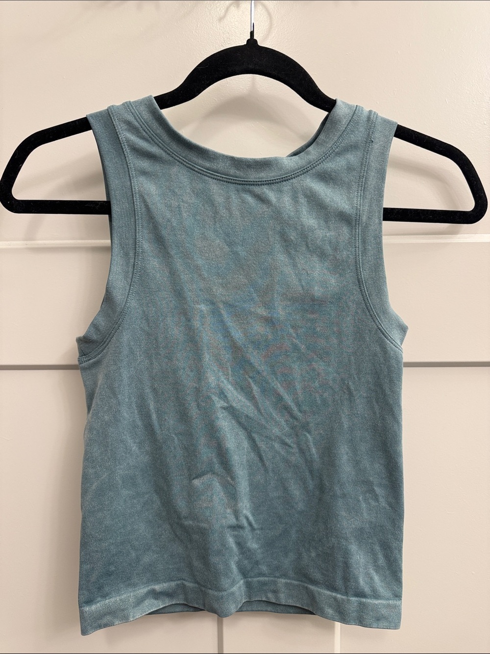 Aura Sleeveless Tank in Dusty Teal